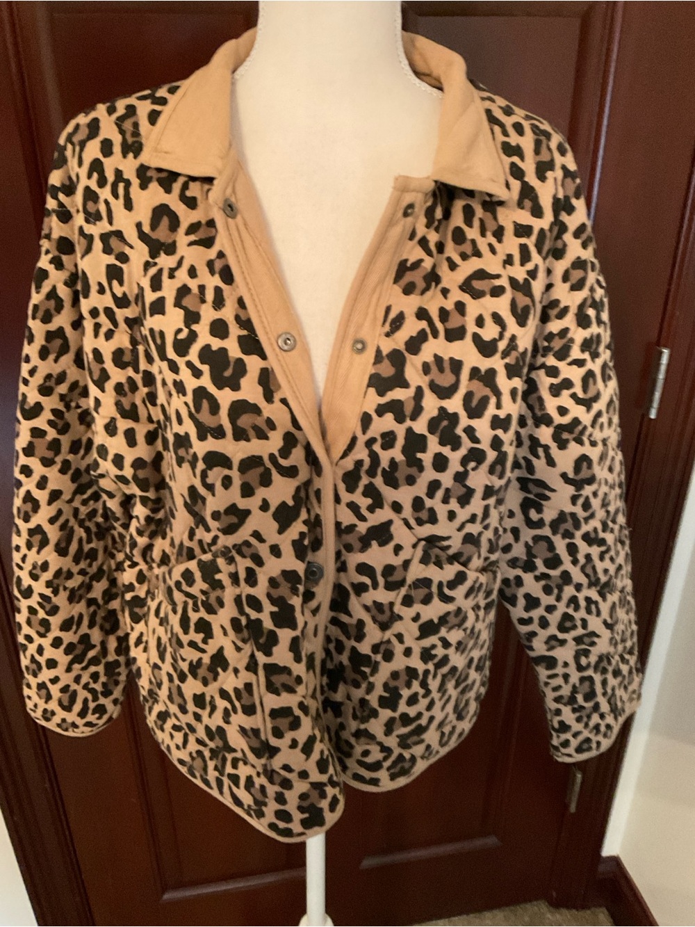 Kensie Animal Print Jacket. Sz. Med